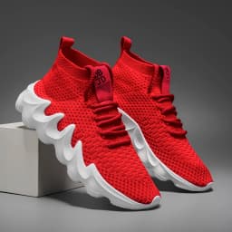 Men's Large Size Sports Shoes Outdoor Hiking Running Comfortable Casual Versatile Fashionable Training Shoes for Couples