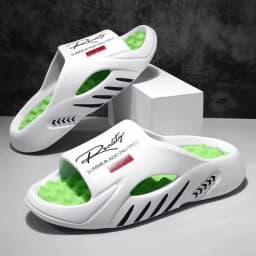 2026 New Men's Massage Slippers Indoor and Outdoor Sandals Beach Casual Shoes Comfortable Soles Men's Slippers Large