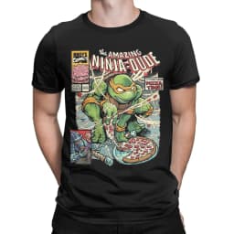 Amazing Is Ninja Turtles The Most Trending Thing Now T-Shirts Men Pure Cotton T Shirts  Short Sleeve Tee Shirt Printed Clothes