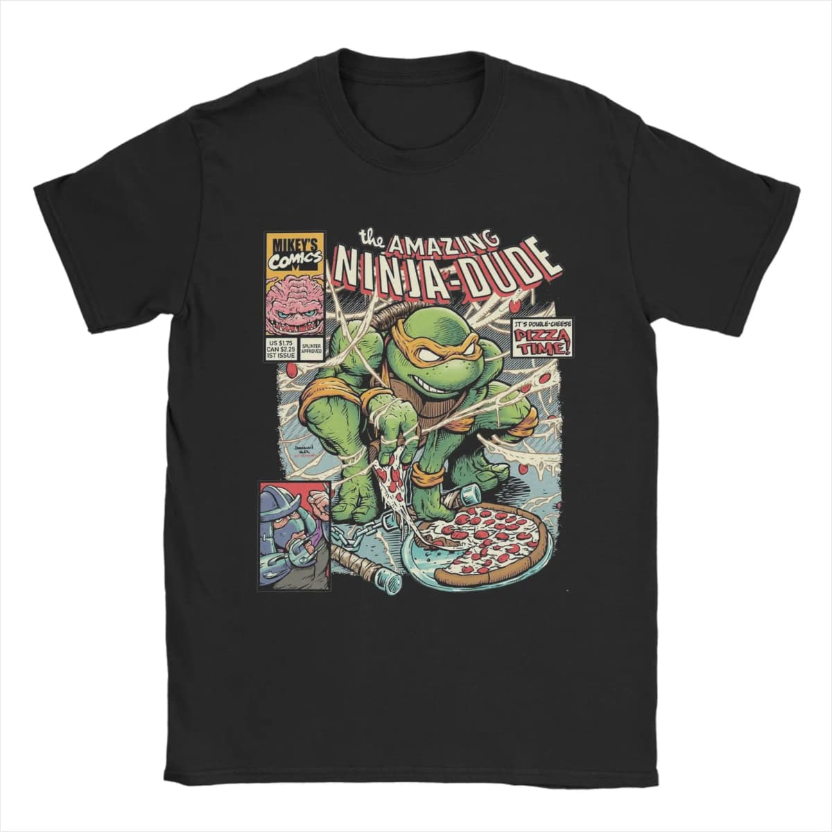 Amazing Is Ninja Turtles The Most Trending Thing Now T-Shirts Men Pure Cotton T Shirts  Short Sleeve Tee Shirt Printed Clothes