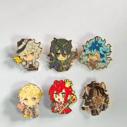 Fashion Metal Enamel Brooches | Anime Style Lapel Pins for Bags, Jeans & DIY Accessories