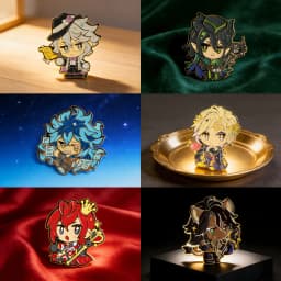 Fashion Metal Enamel Brooches | Anime Style Lapel Pins for Bags, Jeans & DIY Accessories