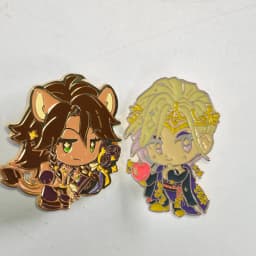 Fashion Metal Enamel Brooches | Anime Style Lapel Pins for Bags, Jeans & DIY Accessories