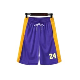 MANBA Basketball Shorts, Sports Shorts, Men's Fitness Running Training Pants, Loose Quick Drying Knee High Five Quarter Pants