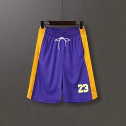 MANBA Basketball Shorts, Sports Shorts, Men's Fitness Running Training Pants, Loose Quick Drying Knee High Five Quarter Pants