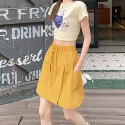 SummerWomen'sQuick-DryingLightweightskort With PocketsFront SlitCargo Pants High WaistKnee Length Shorts Athletic Casual Pants