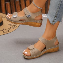 New Summer Women Wedge Sandals New Non Slip Lightweight Shoes for Women Sexy Slip on Classics Platform Footwear Women Sandals