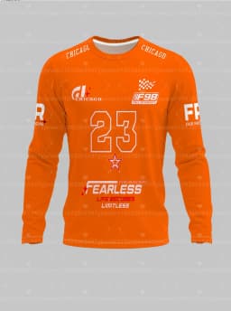 2026 Summer Mens Long Sleeve T Shirt A Racing Fan Theme Chicago 23 Print Men Women Unisex Sweatshirt Tops Pullover Hoodies