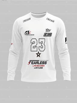 2026 Summer Mens Long Sleeve T Shirt A Racing Fan Theme Chicago 23 Print Men Women Unisex Sweatshirt Tops Pullover Hoodies