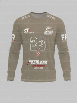 2026 Summer Mens Long Sleeve T Shirt A Racing Fan Theme Chicago 23 Print Men Women Unisex Sweatshirt Tops Pullover Hoodies