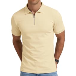 Summer Mens Short Sleeve T-shirts Casual Football Jersey Zip Shirts for Men Lightweight Luxury Polo Shirts for Work Athletic Gym