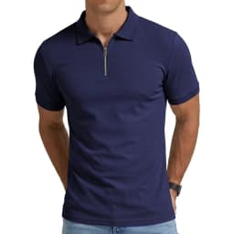 Summer Mens Short Sleeve T-shirts Casual Football Jersey Zip Shirts for Men Lightweight Luxury Polo Shirts for Work Athletic Gym