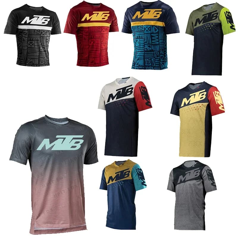 2026 Motocross Mountain Enduro Bike Clothing Bicycle Moto Downhill T-shirt Women Men Cycling Jersey MTB Shirts BMX