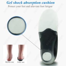 3D Orthotic Insoles Flat Feet for Kids Children and Adults Arch Support Insole for X Legs Orthotic Shoe Heel Pad Inserts