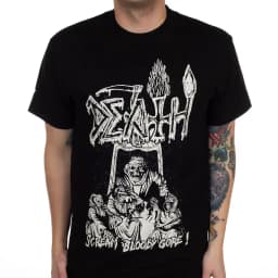 Rare DEATH Band Graphic Cotton T-shirt Unisex Summer Short Sleeve Fashion Brand Tee Luxury Casual Vintage Retro Top