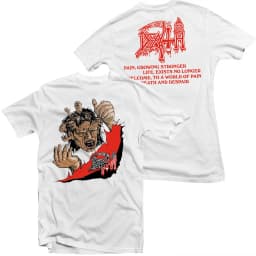 Rare DEATH Band Graphic Cotton T-shirt Unisex Summer Short Sleeve Fashion Brand Tee Luxury Casual Vintage Retro Top