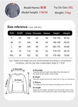 Sport Wear Perfect Authentic Print Men Sweatshirt Casual Loose Long Sleeve All-Match Fleece Pullovers Crewneck Unisex Daily Tops