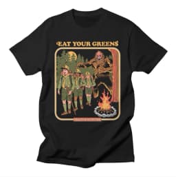 Classic Simple Cartoon Anime American Illustration Casual T-shirt Luxury Brand for Men and Women Top 2026 New