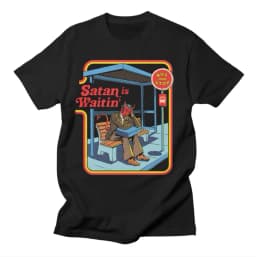 Classic Simple Cartoon Anime American Illustration Casual T-shirt Luxury Brand for Men and Women Top 2026 New