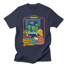 Classic Simple Cartoon Anime American Illustration Casual T-shirt Luxury Brand for Men and Women Top 2026 New