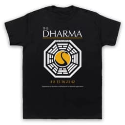 TV drama Lost The Dharma Initiative 100%cotton unisex shirt 2026 Summer New O-neck Men's Y2k Short Sleeve Tshirt fan gift