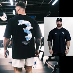 CBUM Chris Fitness Training Gym Casual T-Shirt Men's and Women's Luxury Brand 2026 New Art