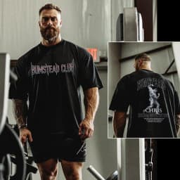 CBUM Chris Fitness Training Gym Casual T-Shirt Men's and Women's Luxury Brand 2026 New Art