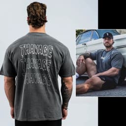 CBUM Chris Fitness Training Gym Casual T-Shirt Men's and Women's Luxury Brand 2026 New Art