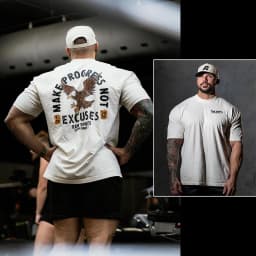 CBUM Chris Fitness Training Gym Casual T-Shirt Men's and Women's Luxury Brand 2026 New Art