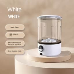 New USB Charging Washing Machine Portable Underwear Cleaner 2L Fully Automatic Socks Washing Machine Dehydratable Laundry Bucket