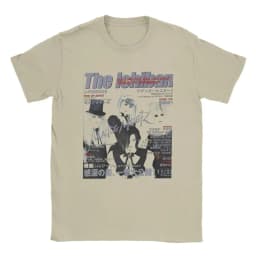 Y2k Harajuku Tops Malice Mizer Band Singer T Shirts Vintage T-Shirts Round Neck Rock Musician Tees Oversized T Shirt Unisex