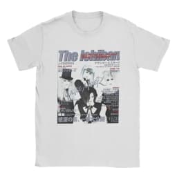 Y2k Harajuku Tops Malice Mizer Band Singer T Shirts Vintage T-Shirts Round Neck Rock Musician Tees Oversized T Shirt Unisex