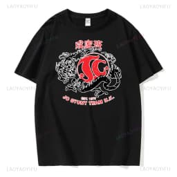Jackie's Stunt Team Obscura Printed T-shirt Jackie Chan Cotton Man T Shirt Awesome Short Sleeve O Neck Birthday Gift T-Shirts