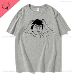 Jackie's Stunt Team Obscura Printed T-shirt Jackie Chan Cotton Man T Shirt Awesome Short Sleeve O Neck Birthday Gift T-Shirts