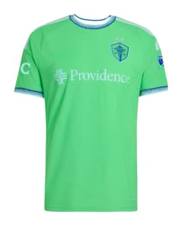 Seattle Sounders FC 2025/26 Home Jersey Men's Soccer Shirt MLS Football Jersey Fan Version Rave Green Blue Kit