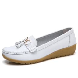 Shoes for Women Casual White Slip On Loafers Sneakers Woman Soft Low Heels Sports Tennis Woman Casual Sneaker Female Footwear