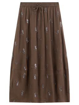 FSLE【Premium Series】Fashionable Embroidered Sleeveless Top and Tulip Skirt Elastic Waist Retro Women 2026 Summer New Arrival Set