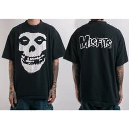 Misfits Band Rock Hardcore Punk Casual T-Shirt Men's and Women's Luxury Band Brand Top 2026 New