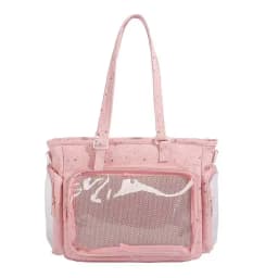 New Y2K Cute Star Bling Ita Bag Women's Fashion Shoulder Bag Lolita Girl Transparent Tote Bag DIY Display Crossbody Bag Handbags