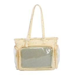 New Y2K Cute Star Bling Ita Bag Women's Fashion Shoulder Bag Lolita Girl Transparent Tote Bag DIY Display Crossbody Bag Handbags