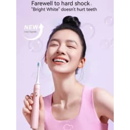 SOOCAS X3S Adult Sonic Electric Smart Toothbrush IPX8 Waterproof 180 Days Battery Life Ultrasonic Soft Cloud Toothbrush Heads