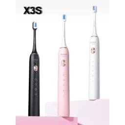 SOOCAS X3S Adult Sonic Electric Smart Toothbrush IPX8 Waterproof 180 Days Battery Life Ultrasonic Soft Cloud Toothbrush Heads
