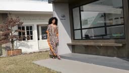 Kaftan Dresses for Women V-Neck Print Swimsuit Cover Up Plus Size Beach Caftan Lounge Dress