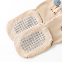 5 pairs of boys and girls' anti slip socks with cute cartoon animal patterns, comfortable and breathable baby floor socks