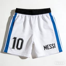 2026 Summer New Print # 10 Messi Fashionable Casual Sports Shorts, Adult Children's Plus Size Trendy Quick Drying Sports Pants