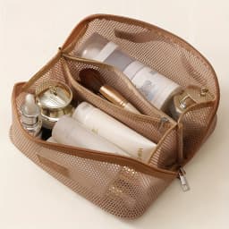 Luxury Makeup Organizer Bag, Female Cosmetic Travel Case with Zipper, Large Capacity Toiletry Storage Pouch for Women Makeup Bag