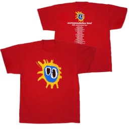 1984 British Acid Rock Primal Scream Original Call Band Casual T-shirt Men's and Women's Luxury Band Brand Top 2026 New