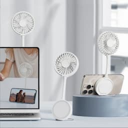 Creative Magnetic Desktop Mini Fan Outdoor Portable Handheld Folding Fan Magnetic Mini Fan