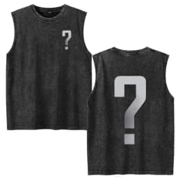 Brothers in Arms Skeleton Vintage Acid Washed Tank Tops T Shirts Men Women Clothing Casual Oversized Sleeveless Vest T-shirts
