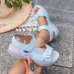 New Summer Casual Platform Sandals Women Comfortable Fashion Thick Sole Outdoor Sports Sandals Non Slip Wading Beach Shoes Women